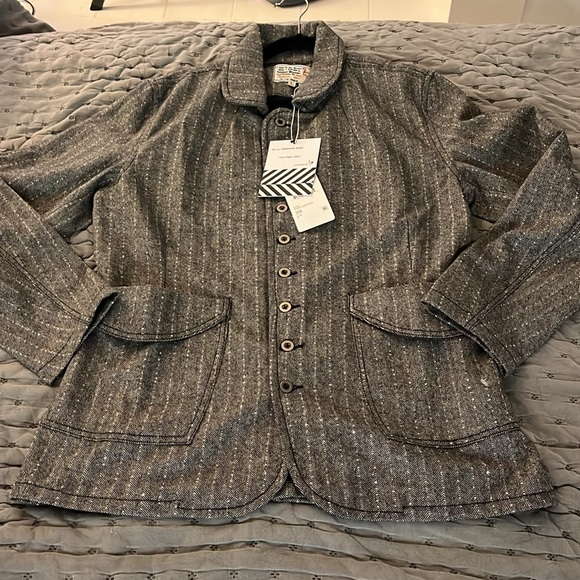 FREE PEOPLE Sandrine Rose Gray Empire Wool Blend Button Front
Jacket NWT - Picture 13 of 14